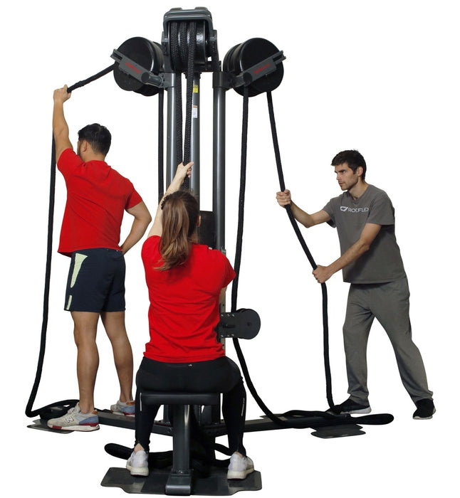 Ropeflex RX2500T DSS | Tri-Station ORYX Group Rope Trainer