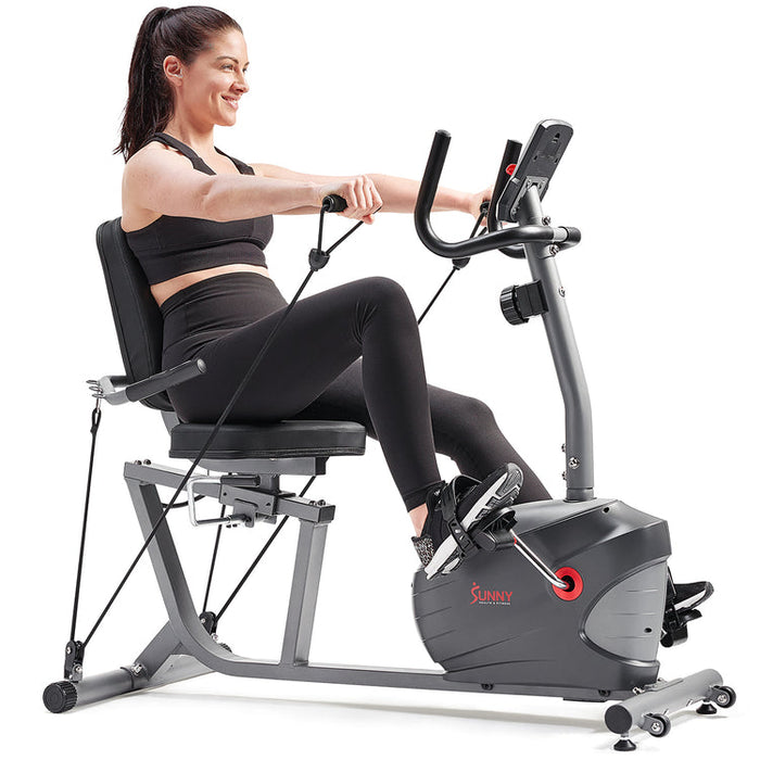 Sunny Performance Interactive Series Recumbent Exercise Bike SF-RB420031