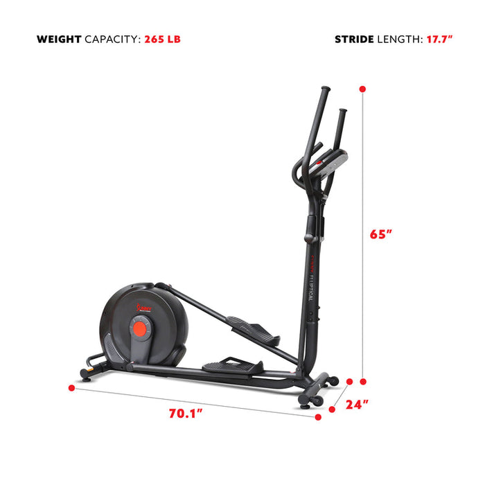 Sunny Power Stride Advanced Elliptical Machine SF-E321006.