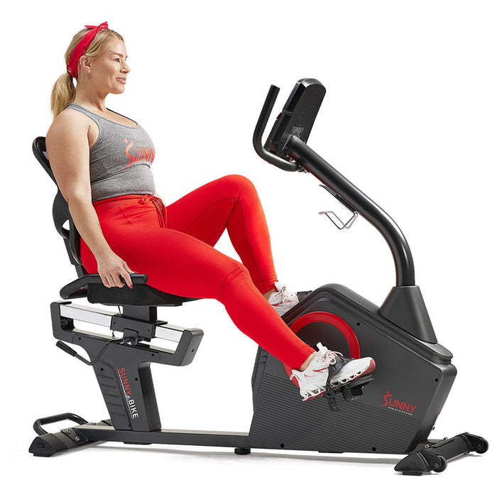 Sunny Premium Magnetic Resistance Smart Recumbent Bike SF-RB4850SMART