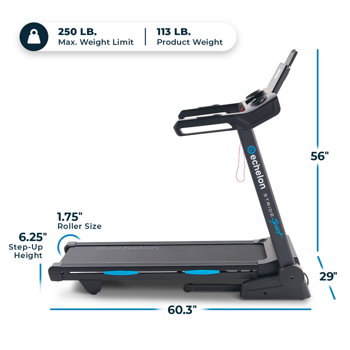 Echelon stride specs sale