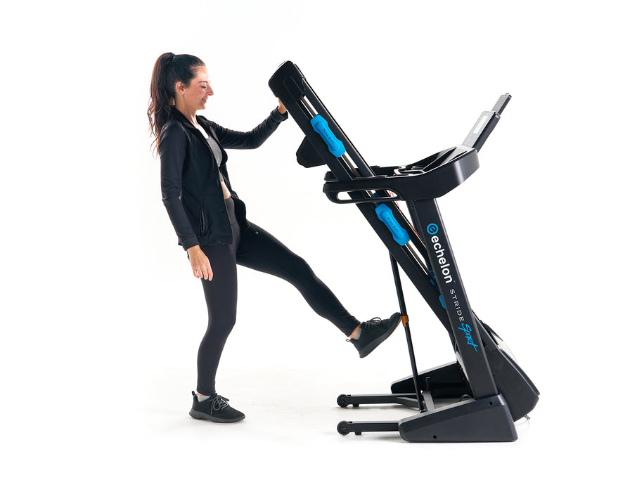 Echelon Stride 40 Sport Smart Foldable Treadmill with LCD Display ECH-STRIDE-40SP