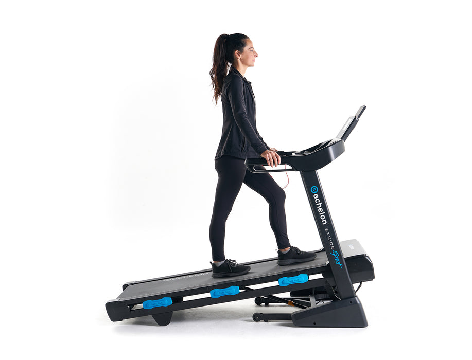 Echelon Stride 40 Sport Smart Foldable Treadmill with LCD Display ECH-STRIDE-40SP