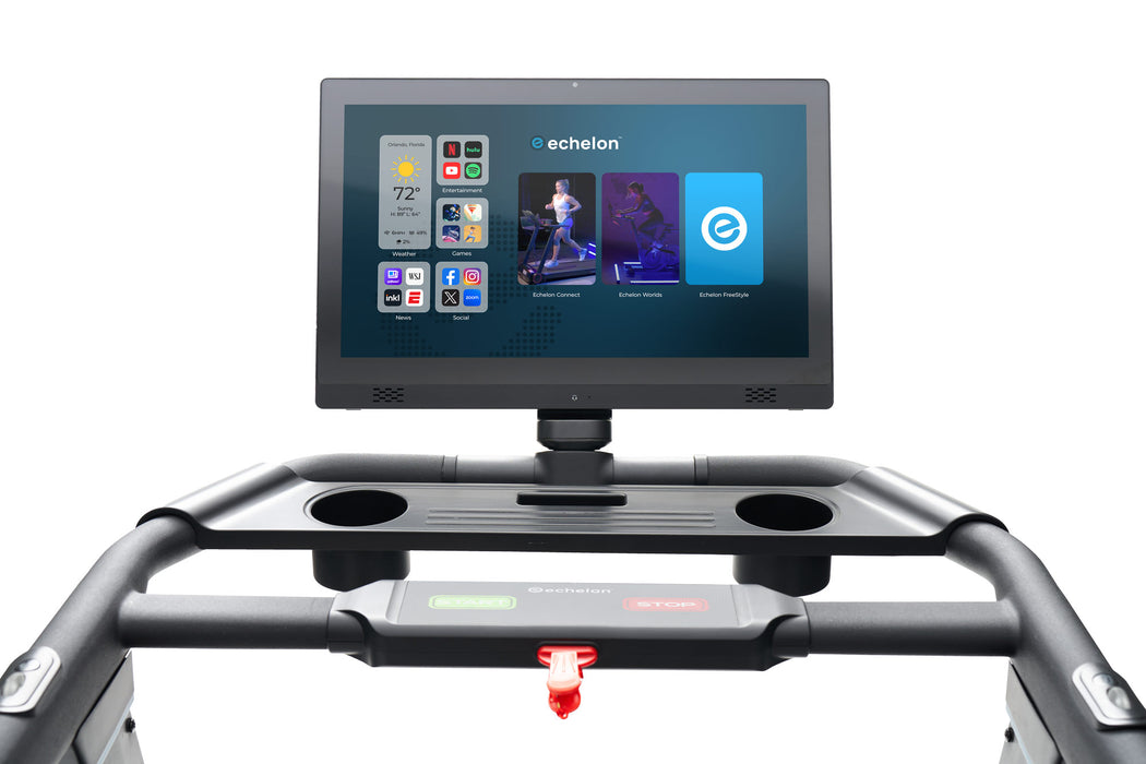 Echelon Stride 4s-22 Treadmill with 22” Touchscreen, Tilts, Swivels and Rotates 180° ECH-STRIDE-4S-21