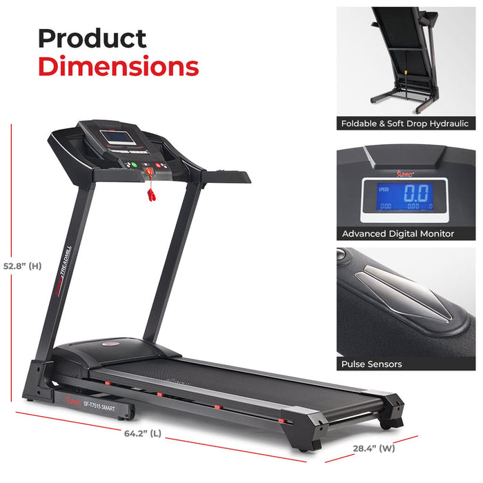 Sunny Premium Smart Treadmill SF-T7515SMART