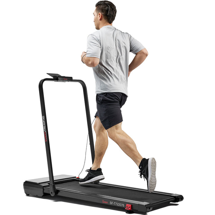 Sunny Pacer Smart Compact Auto Incline Treadpad® Treadmill SF-T722076