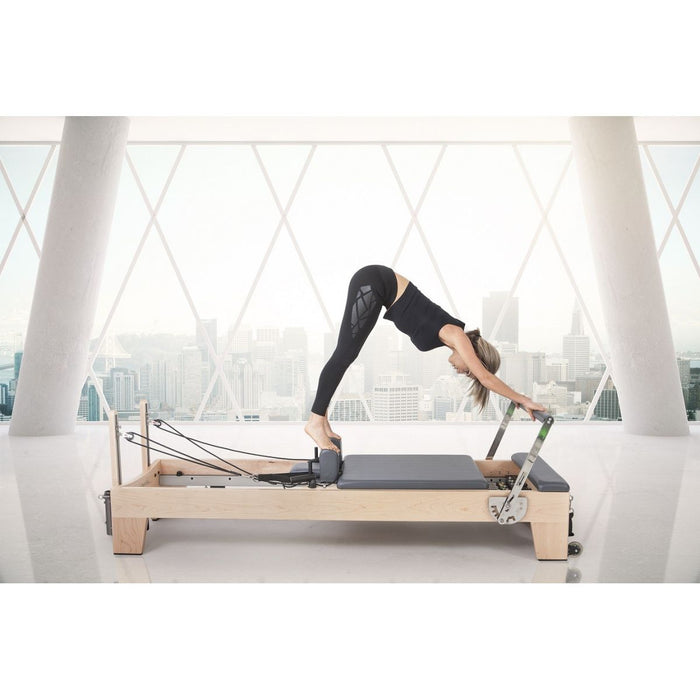 Elina Pilates Wood Reformer for Pilates "ELITE" With Tower REF 700040, 300006