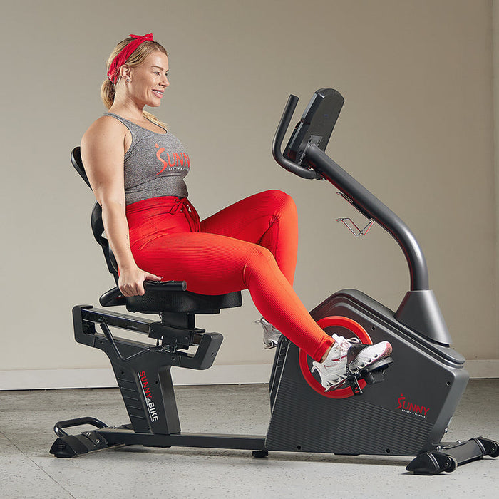 Sunny Premium Magnetic Resistance Smart Recumbent Bike SF-RB4850SMART