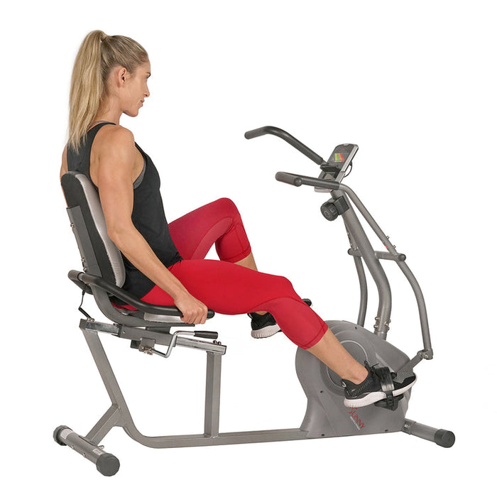 Sunny Stationary Cross Trainer Magnetic Recumbent Bike  SF-RB4936