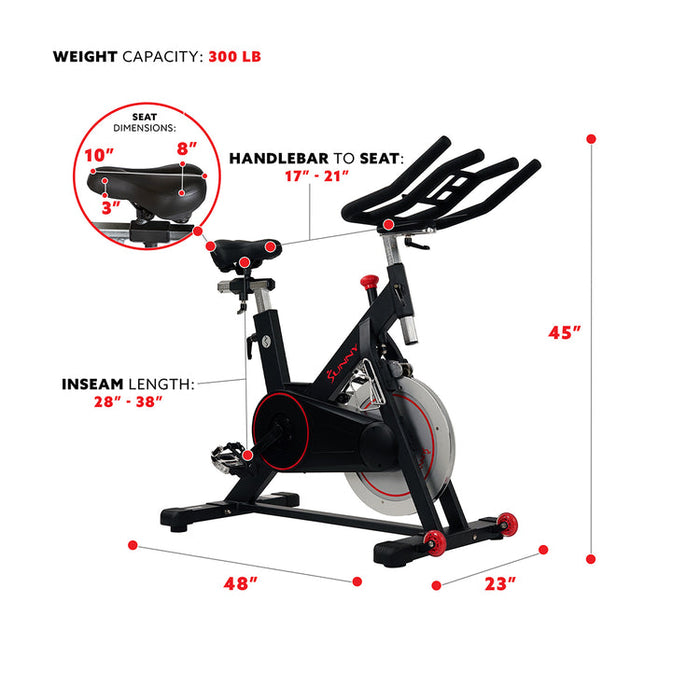 Sunny Indoor Cycling Bike Magnetic Belt Drive SF-B1805