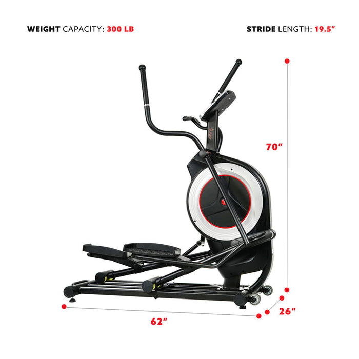 Sunny Motorized Elliptical Machine Trainer SF-E3875