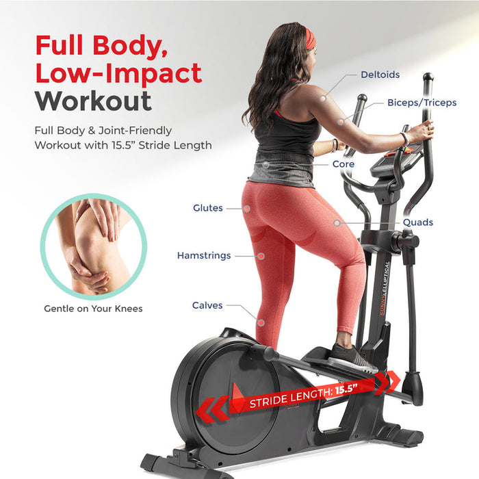 Sunny Premium Elliptical Exercise Machine Smart Trainer  SF-E3912SMART