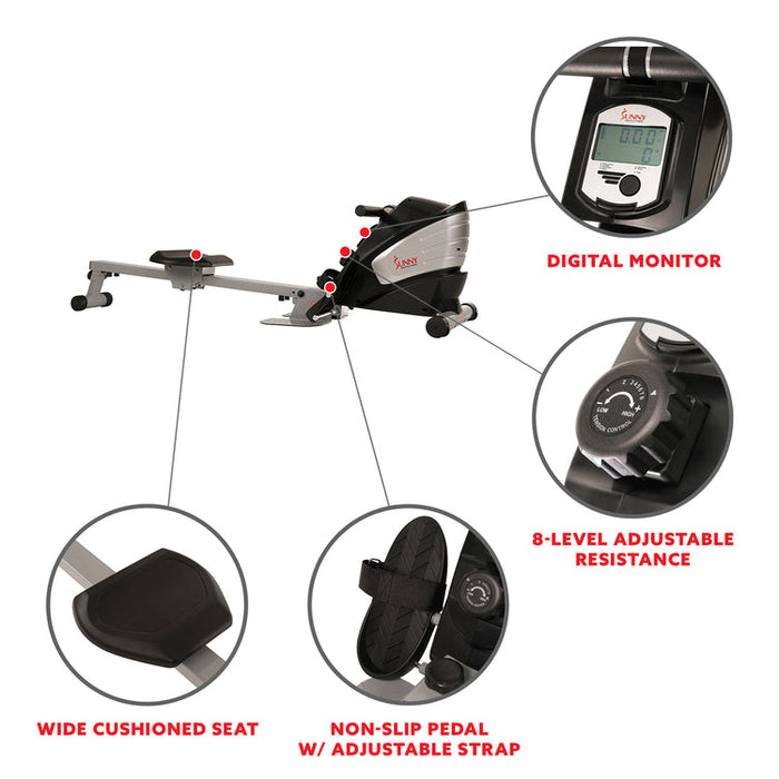 Sunny Dual Function Rowing Machine Multi-Rower  SF-RW5622