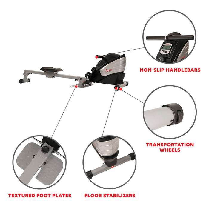 Sunny Dual Function Rowing Machine Multi-Rower  SF-RW5622