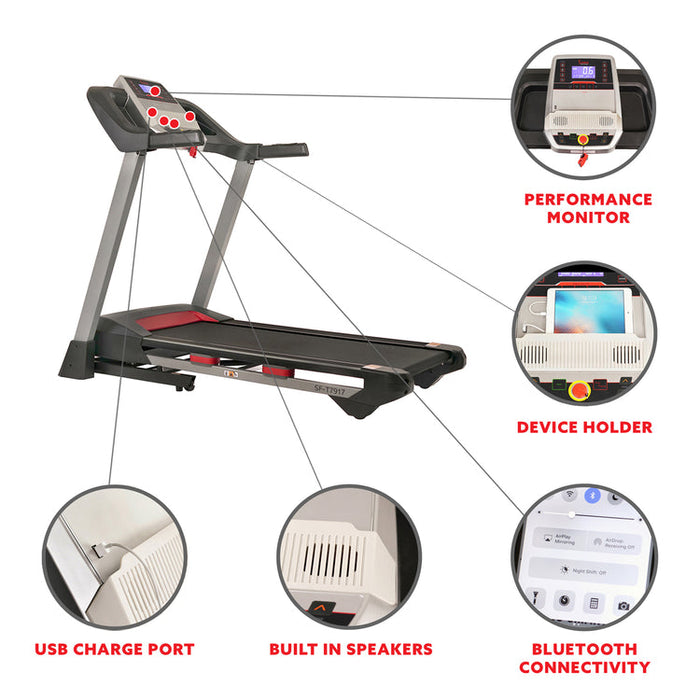 Sunny Electric Folding Treadmill  SF-T7917