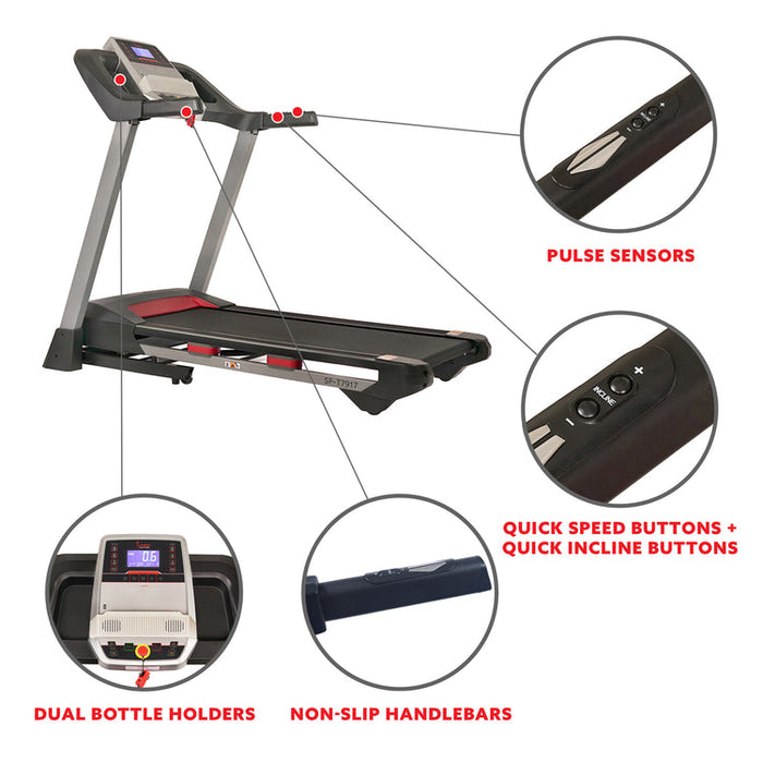 Sunny Electric Folding Treadmill  SF-T7917