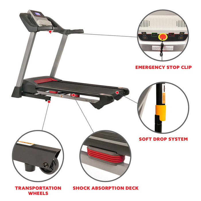 Sunny Electric Folding Treadmill  SF-T7917