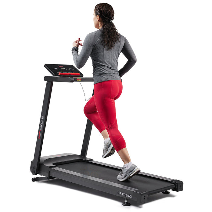 Sunny Interactive Slim Auto Incline Treadmill SF-T722022