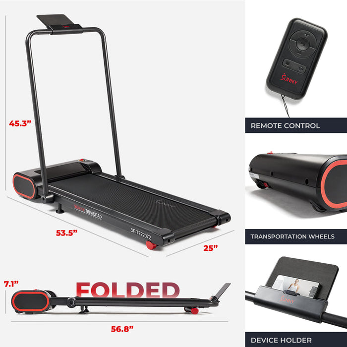 Sunny Nimble Smart Compact Treadpad® Treadmill SF-T722072