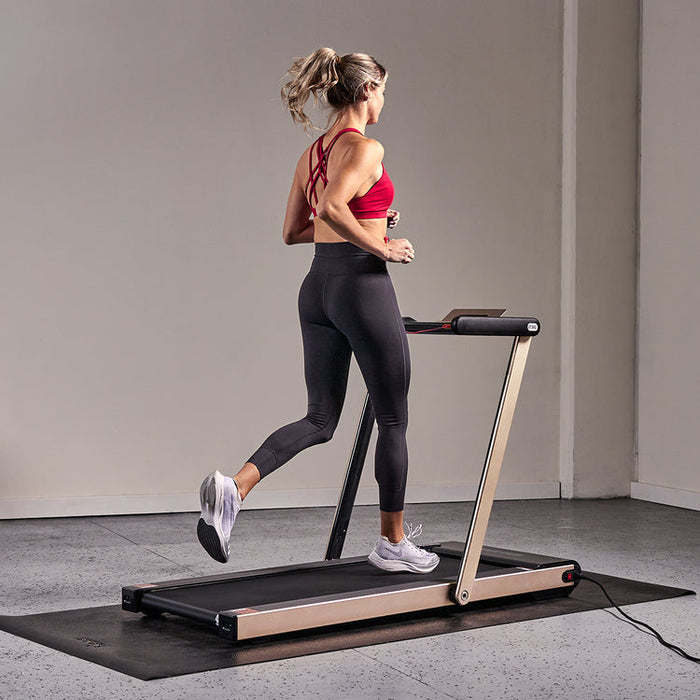 Sunny space saving treadmill sale