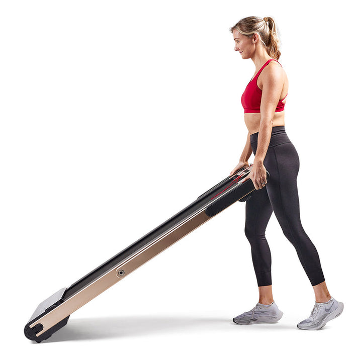 Sunny Space Saving Commercial Treadmill, Slim Motorized Asuna 8730G