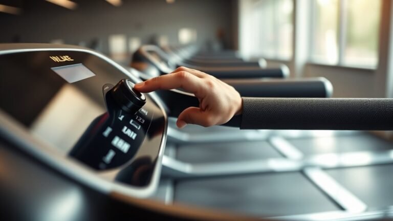 adjust treadmill to incline
