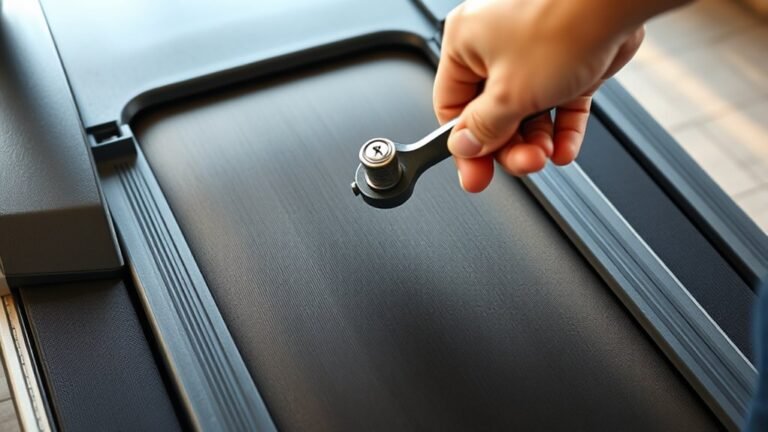 align treadmill belt properly