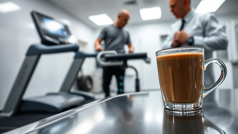 caffeine affects test results