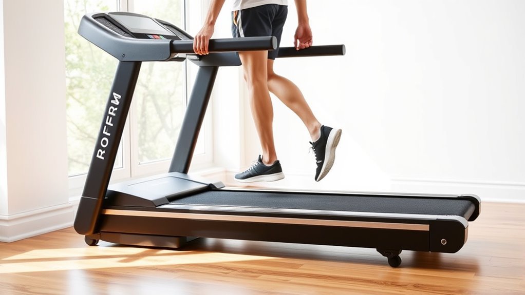 folding proform treadmill instructions