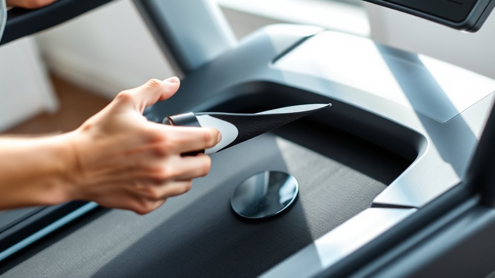 greasing treadmill belt procedure