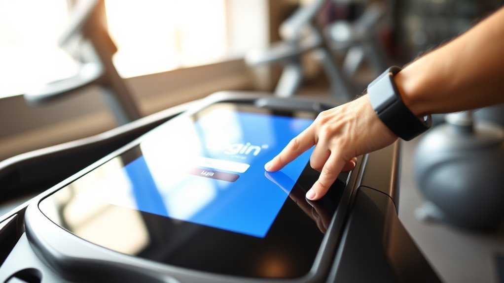 log in to ifit treadmill