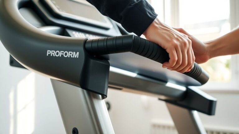 lowering a proform treadmill