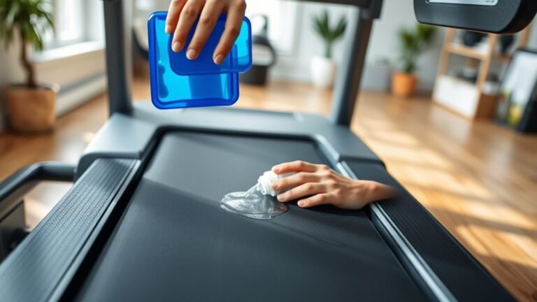 lubricate treadmill belt regularly