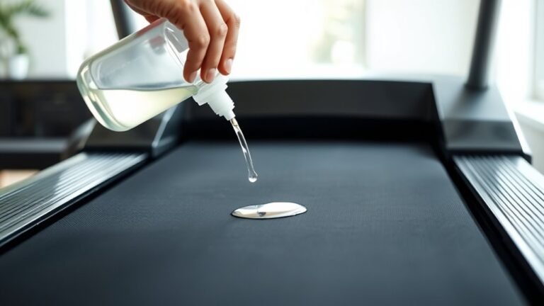 lubricate treadmill belt regularly