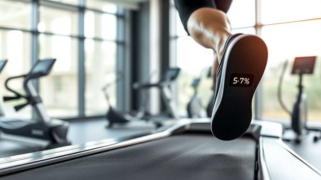 optimal treadmill walking incline
