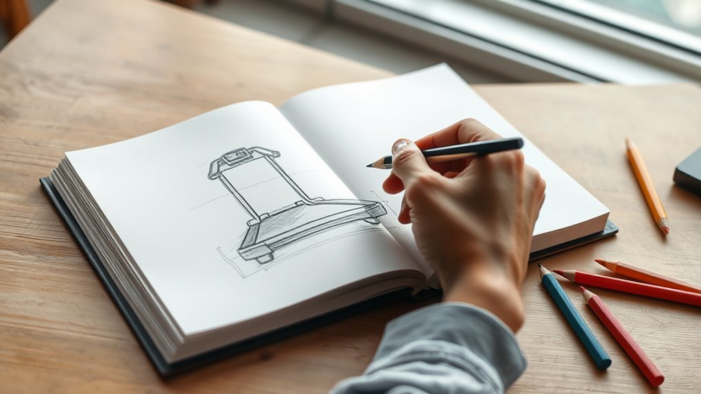 step by step treadmill illustration