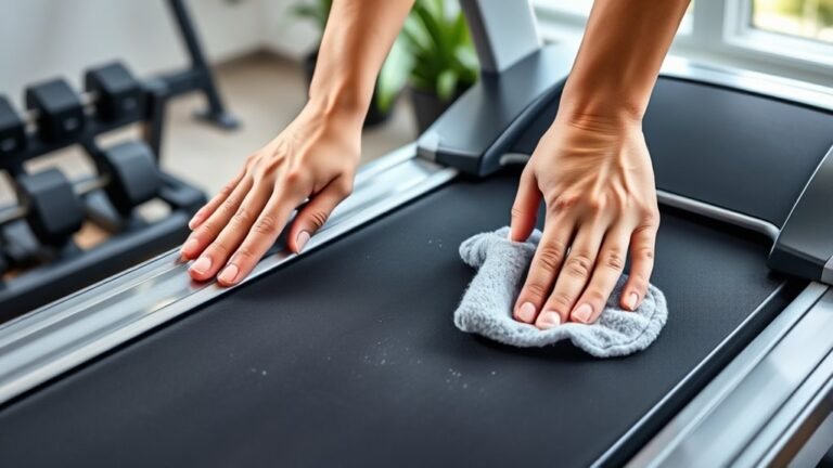 treadmill cleaning step guide
