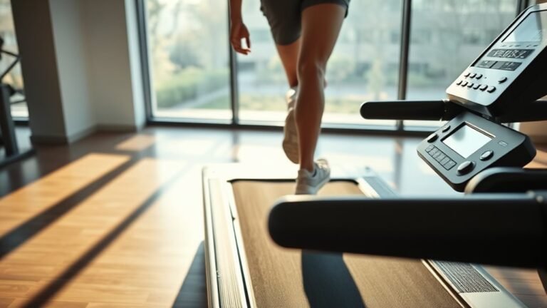 treadmill grip calorie impact