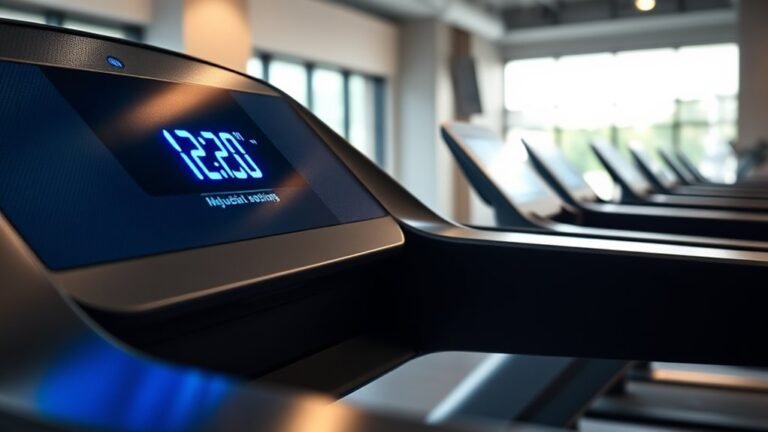 treadmill incline adjustment feature