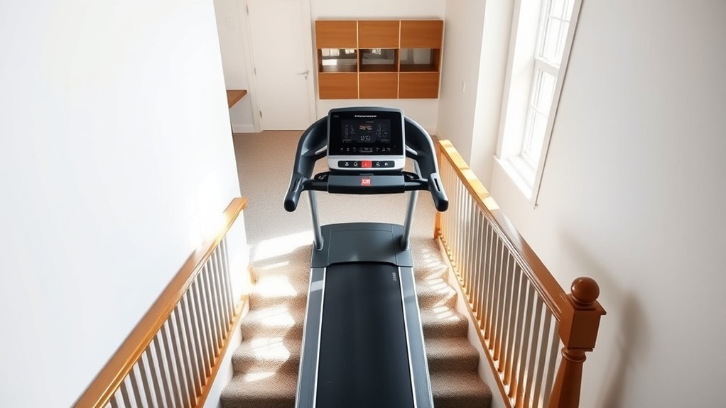 treadmill placement considerations upstairs