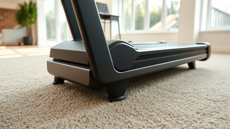 treadmill placement on carpet