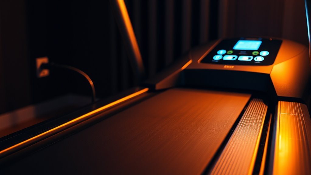 treadmill power consumption details