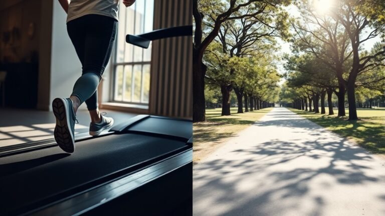 treadmill walking vs outdoor walking