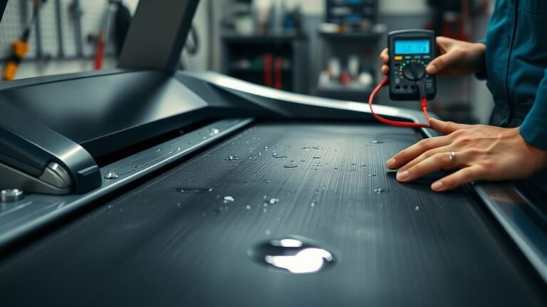 treadmill water damage repair costs