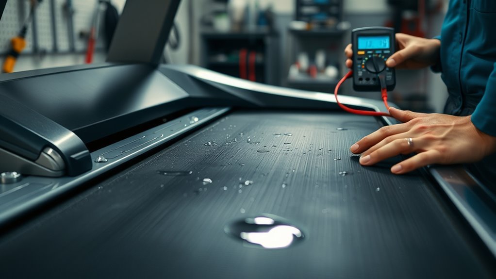treadmill water damage repair costs